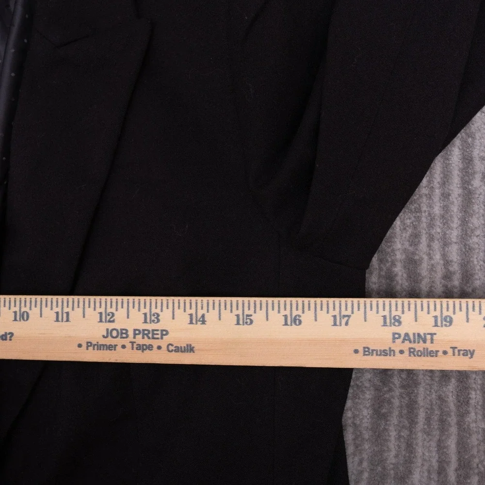 Banana Republic Blazer Womens 6 Black New Long Sleeve Single Button Professional